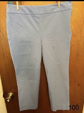 Talbots Sky Blue Straight-Leg Pants